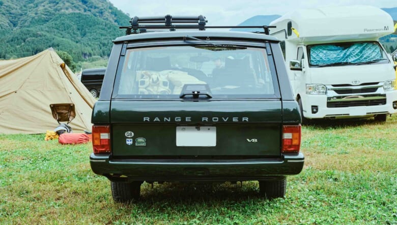 【’88 LAND ROVER RANGE ROVER】スノボもキャンプも楽しむ、憧れだったアウトドア車。