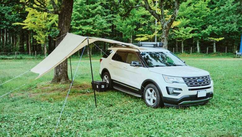 【’15 FORD EXPLORER】より外遊びを楽しむためにグッドサイズな1台を選択。