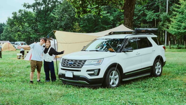 【’15 FORD EXPLORER】より外遊びを楽しむためにグッドサイズな1台を選択。