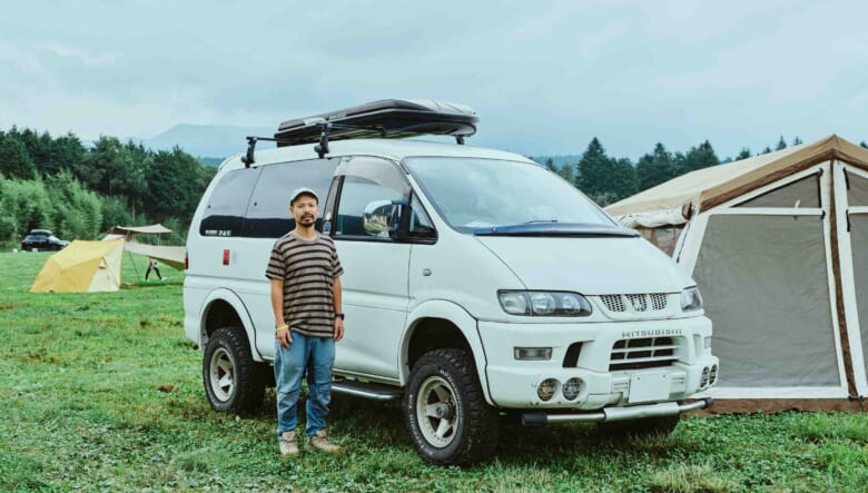 【’05 MITSUBISHI DELICA SPACE GEAR】本格的なクロカン仕様の積んで走れるミニバン四駆。