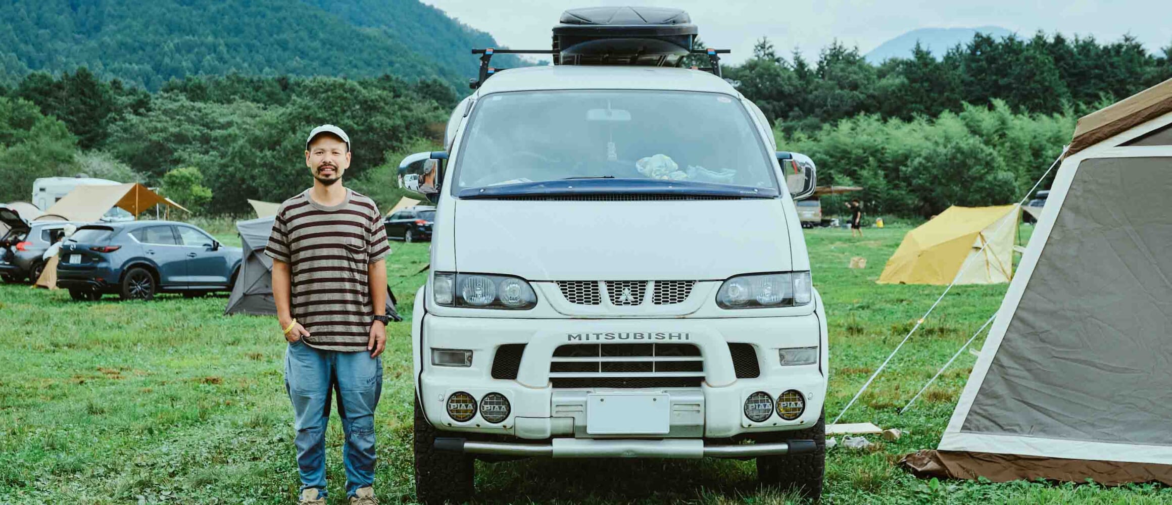 05 MITSUBISHI DELICA SPACE GEAR】本格的なクロカン仕様の積んで