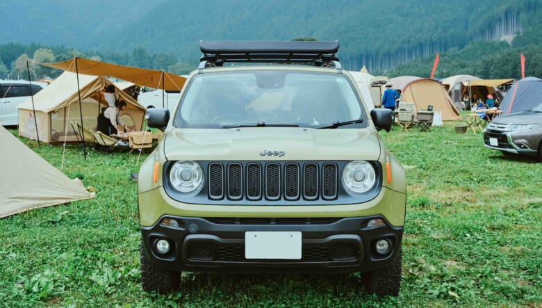 【’15 JEEP RENEGADE】コンパクトだけど本格派な、限定カラーの外遊びジープ。