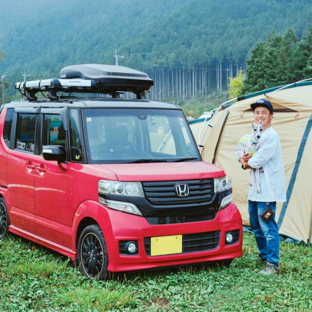 12 HONDA N-BOX】たくさんのギアやグッズをすべて積み込む大容量の軽 