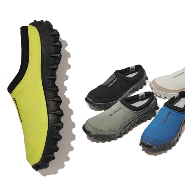 【SALOMON】 CLOG 00's コンタグリップ 冬用グリップソールを採用した、サロモンの全地形対応クロッグ