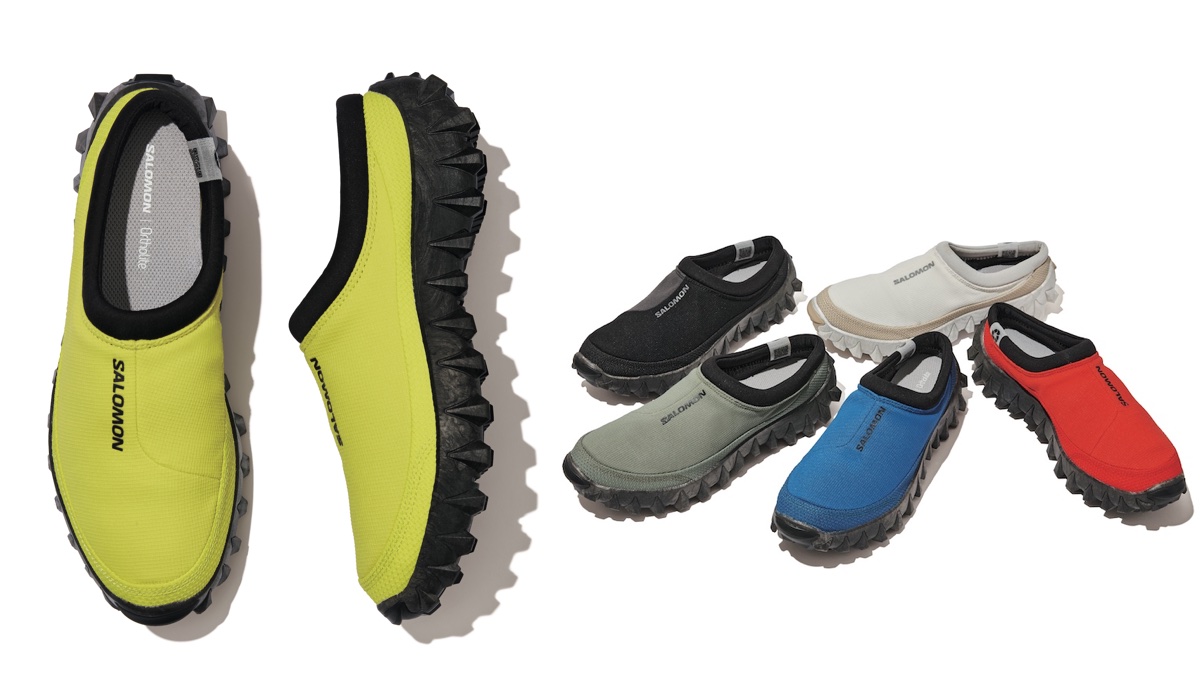 冬用グリップソールを採用した、サロモンの全地形対応クロッグ。 | GO