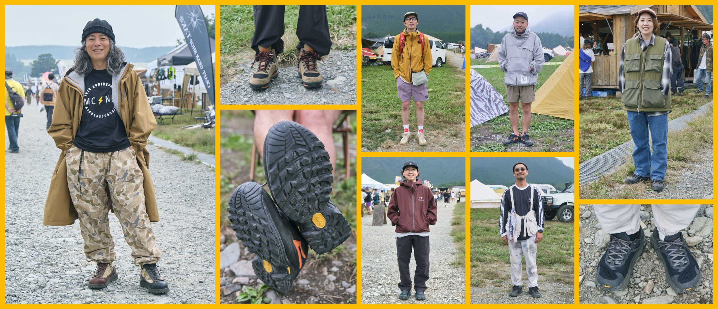 リアルキャンパーの足元拝見！ ボクらが「Vibram」を選ぶワケ。