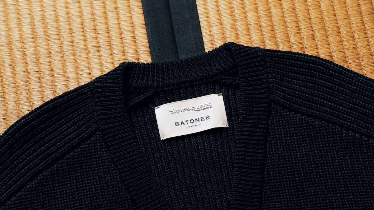 東京デザインスタジオ ニューバランスと、国産ニットブランドの