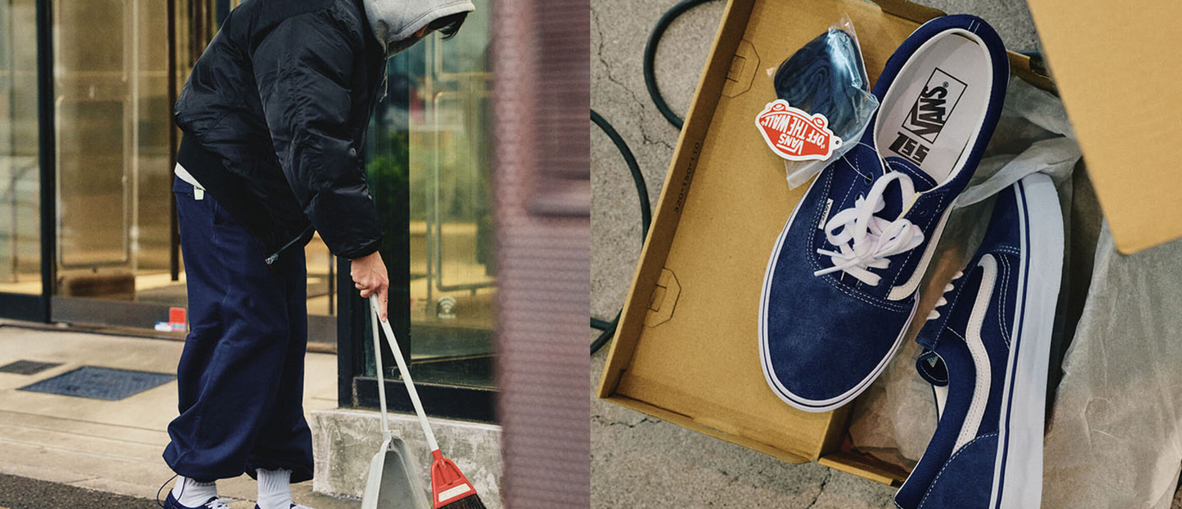 BEAMS A.H × VANS XXL NAVY SSZ ロンT ビームス VANS x SSZ | ヴァンズジャパン公式オンラインストア