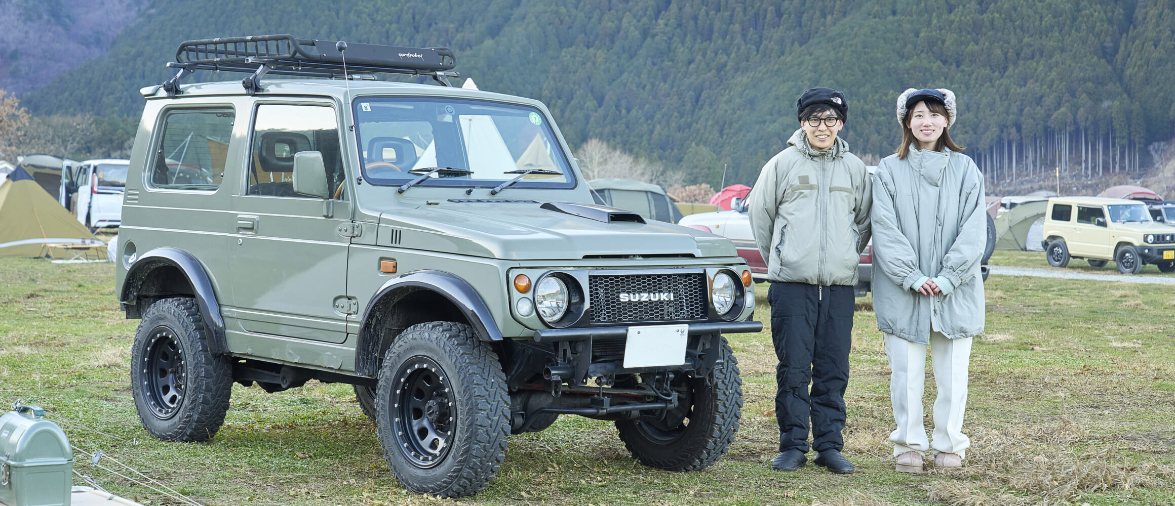 ジムニー 97 JIMNY JA22】キャンプで長く使うために、 2代目にこだわり乗り換え
