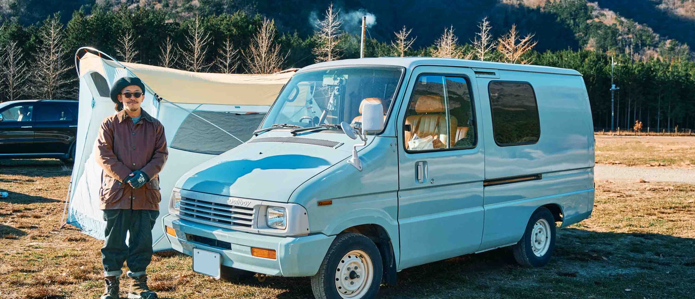 91 TOYOTA DELIBOY】荷室の大きい働くクルマを外遊び用にスタイル 