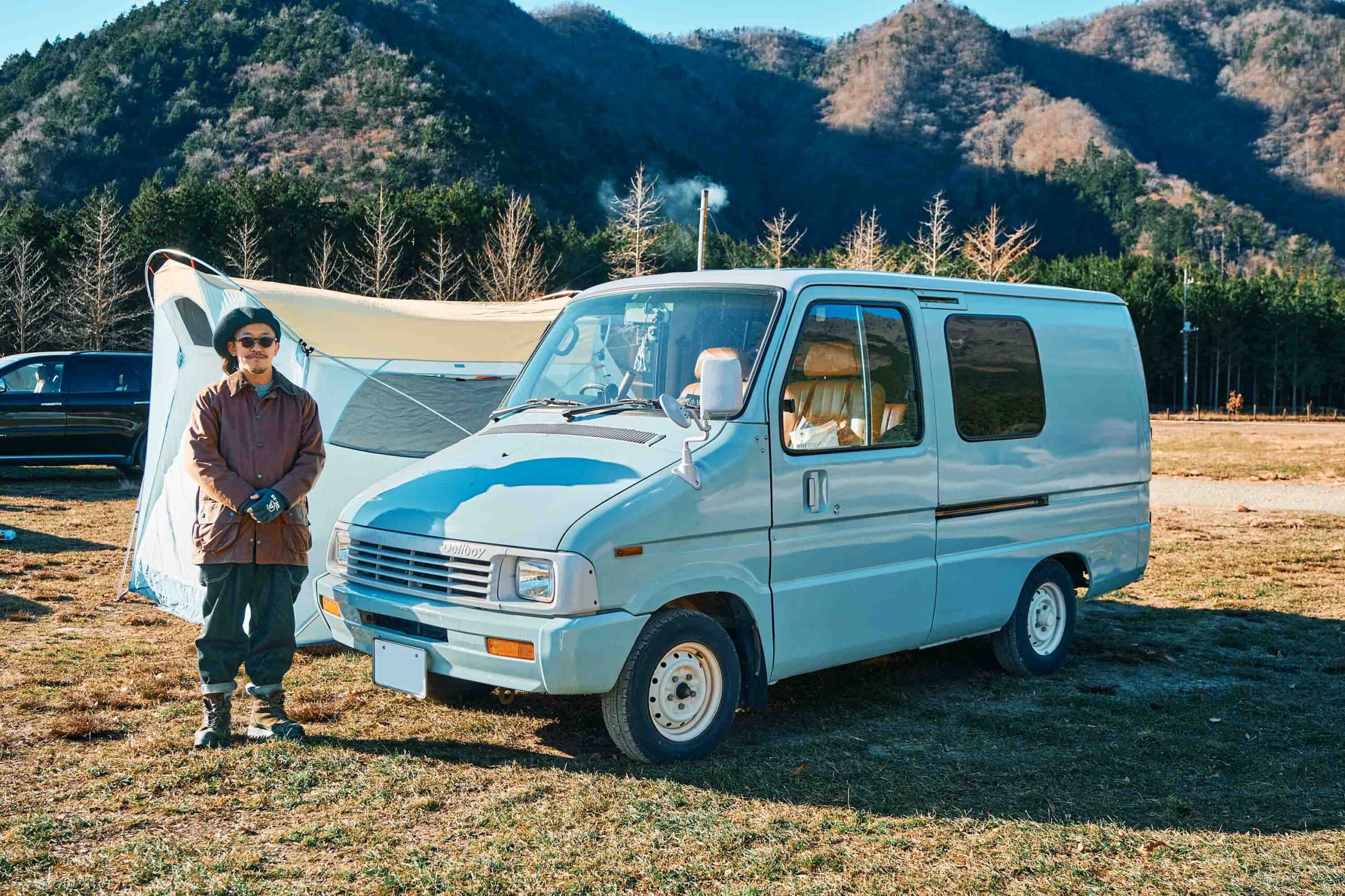 91 TOYOTA DELIBOY】荷室の大きい働くクルマを外遊び用にスタイル 