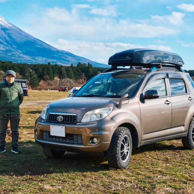 12 TOYOTA RUSH】頼れる4WD性能を発揮し、ヒッチメンバーを実践活用