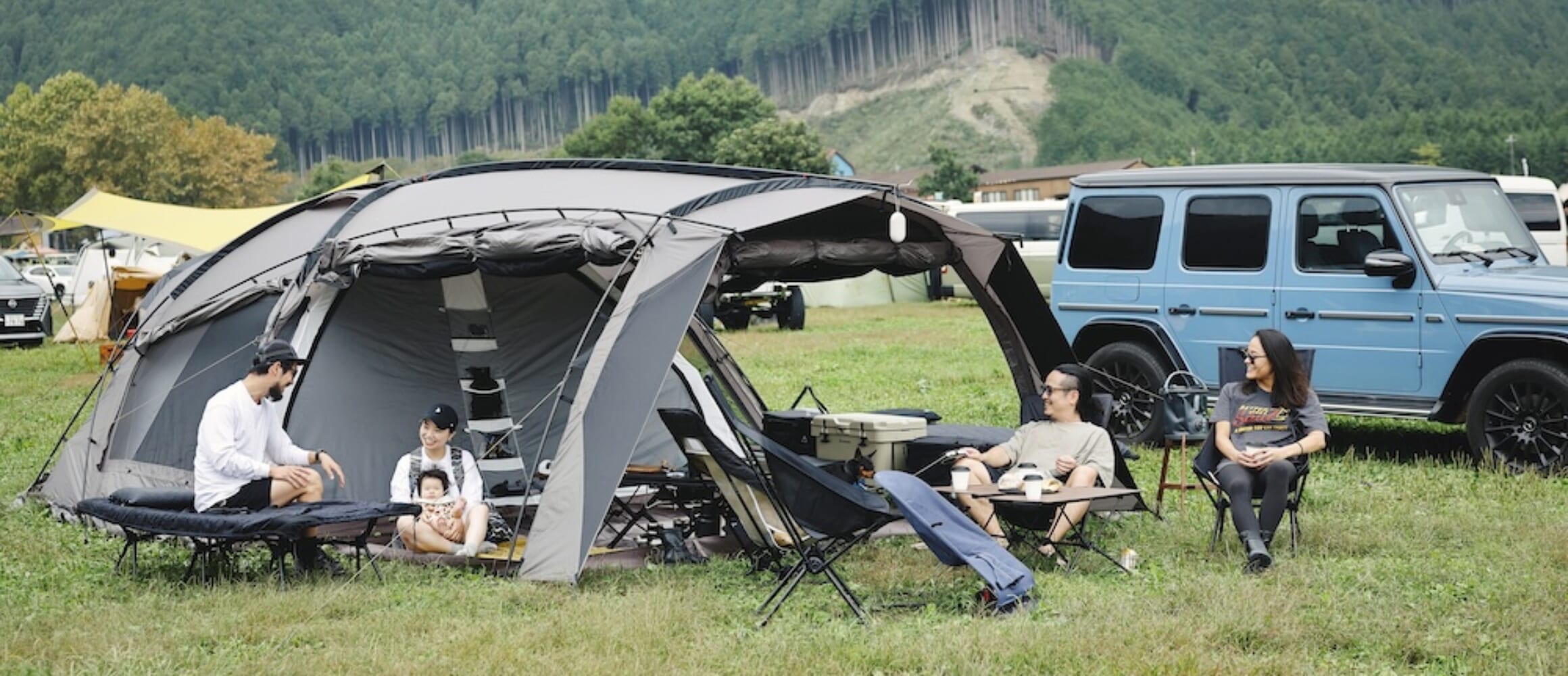 お座敷＆青空リビングスタイルで、子どももワンちゃんもリラックス