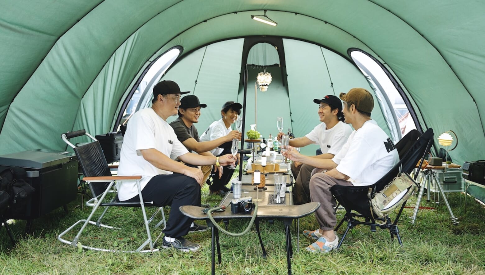 寝食一体のおこもり型で、ホンキのエンドレス宴会、開催!?（GO OUT