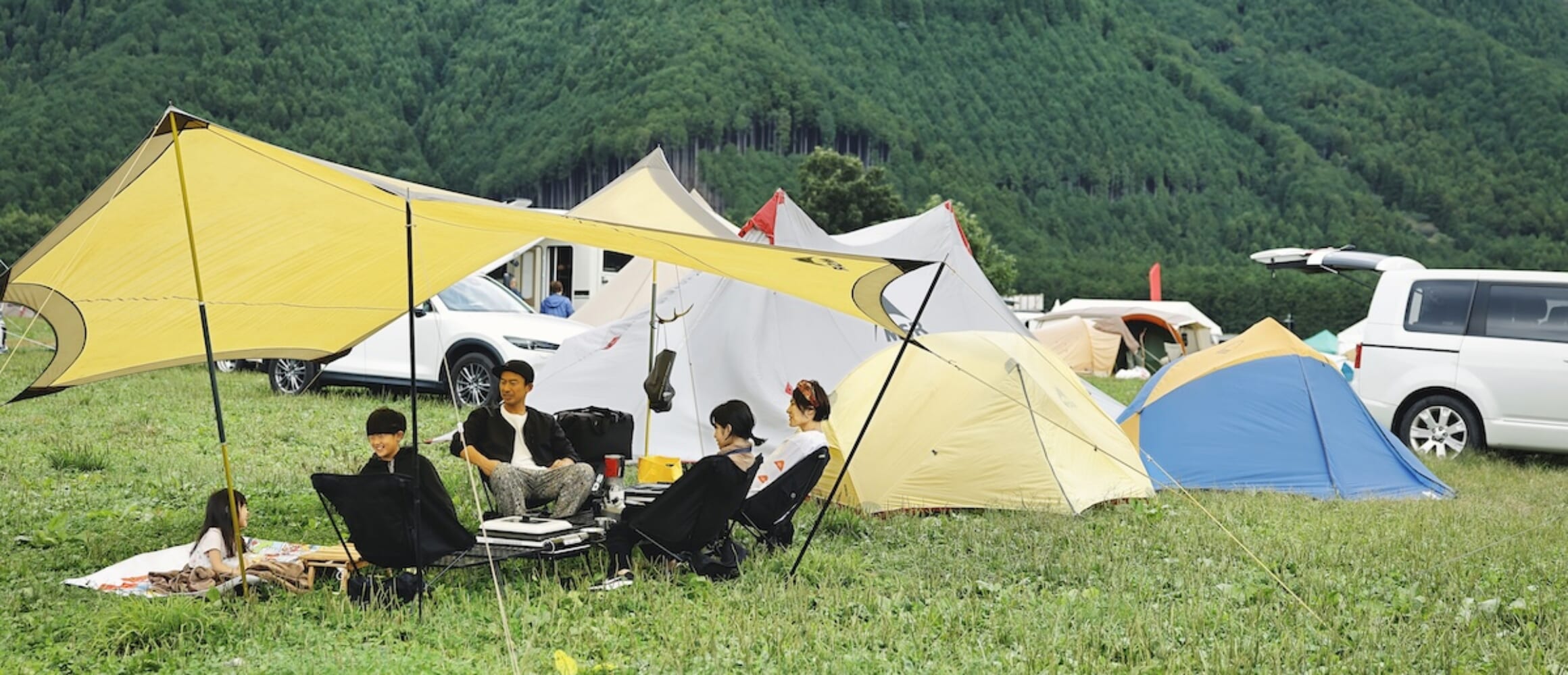 イエローにドハマり中。思いのままに立ち上げたMSR村。（GO OUT CAMP