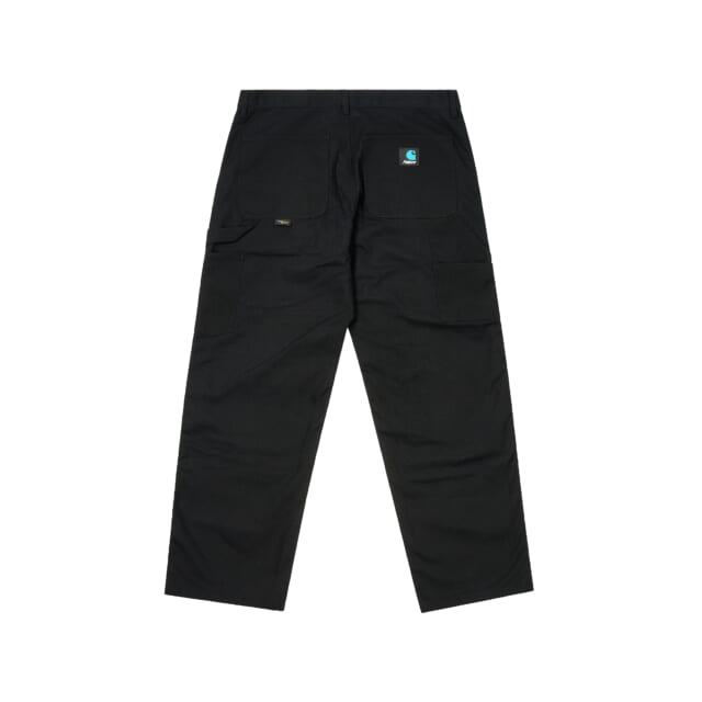 PALACE CARHARTT WIP DOUBLE KNEE PANT BLACK 2 | GO OUT WEB