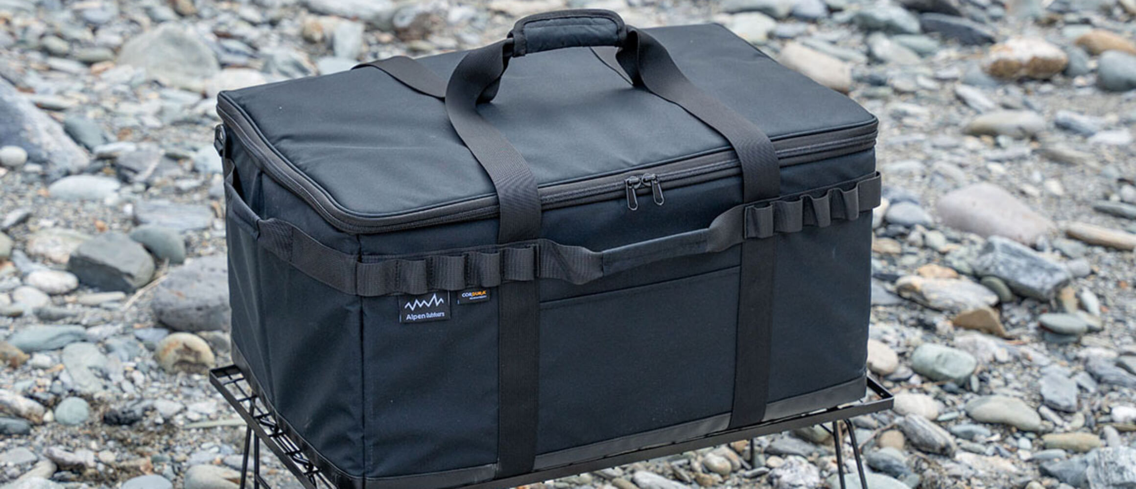 ソフトコンテナからペグケースまで。アルペンアウトドアーズから