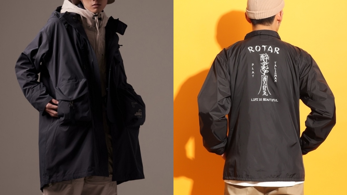 シャカシャカとした軽やかな質感がたまらない。春アウターの代表格
