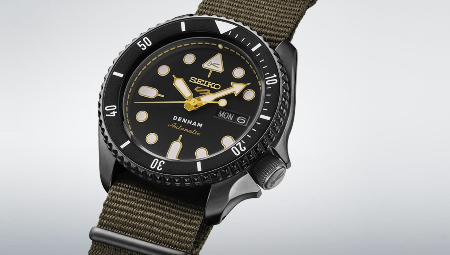 デンハムコラボのセイコー5はミリタリー感満点！細部まで凝った世界