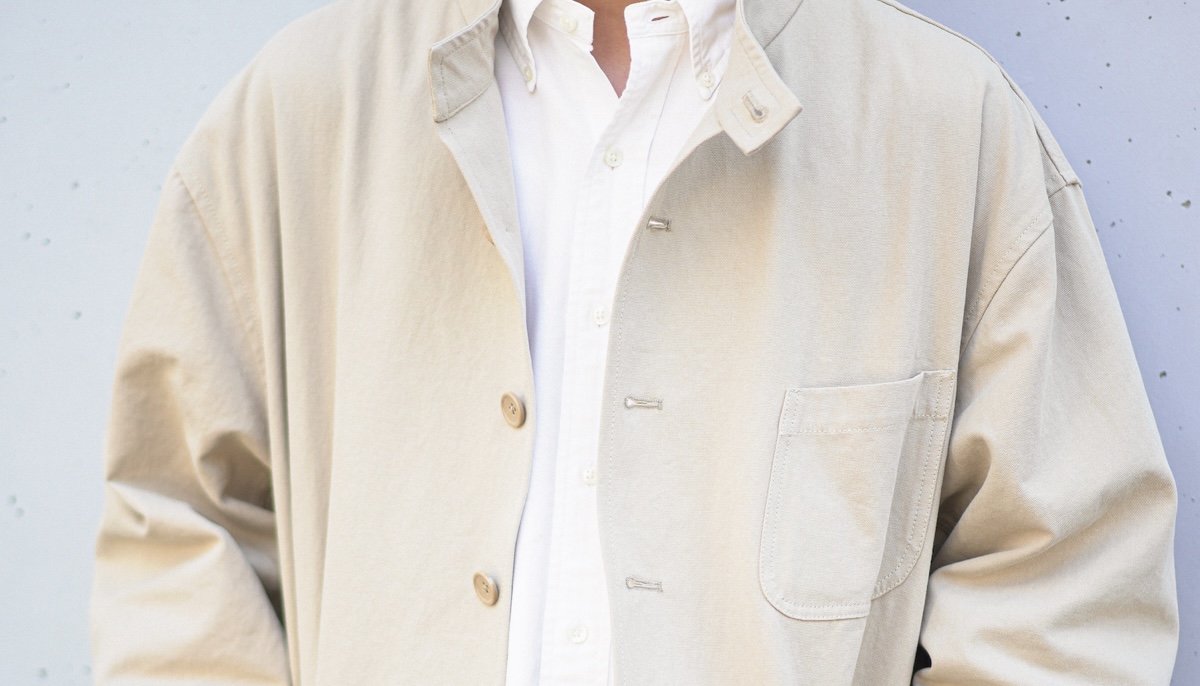 フランスの由緒正しきブランドのジャケットが着想源。DANのオリジナル