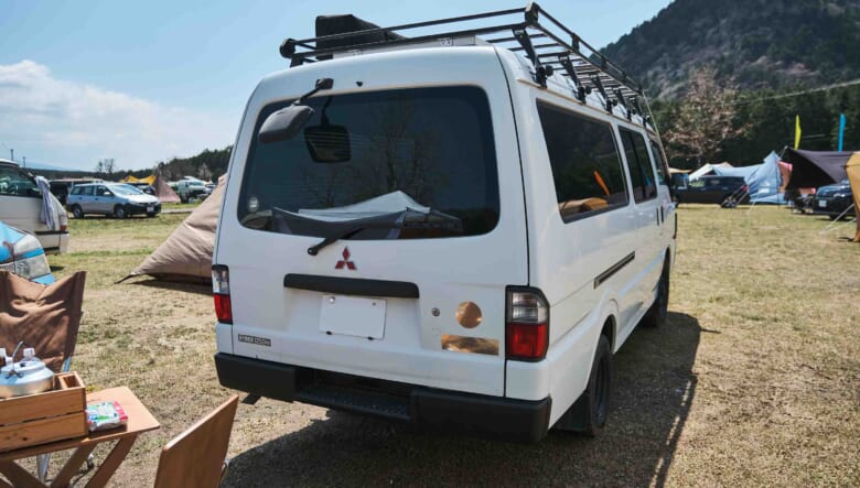 【’10 MITSUBISHI DELICA CARGO】広く使えるカーゴモデルをバンライフ仕様にアレンジ。