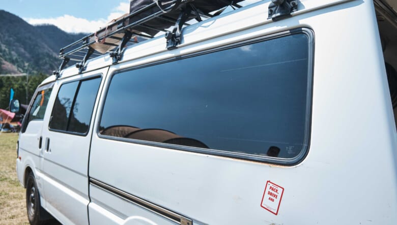 【’10 MITSUBISHI DELICA CARGO】広く使えるカーゴモデルをバンライフ仕様にアレンジ。