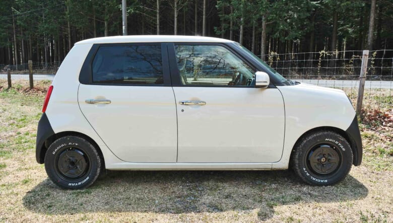 【’12 HONDA N-ONE】ブラック塗装バンパーで無骨なルックスに変身!!