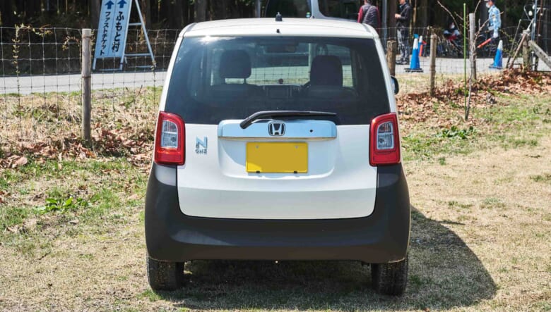 【’12 HONDA N-ONE】ブラック塗装バンパーで無骨なルックスに変身!!