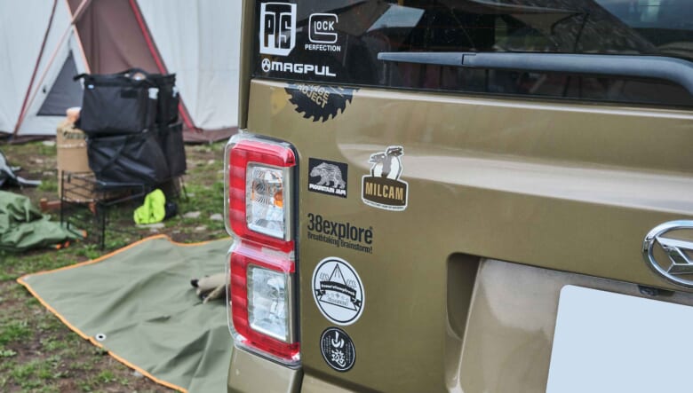 【’18 DAIHATSU WAKE】4人分のギアが積載できる、頼もしい軽トールワゴン。