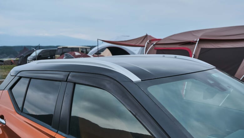 【’21 NISSAN KICKS e-POWER】ファミキャンを満喫できる電気で走るコンパクトSUV。