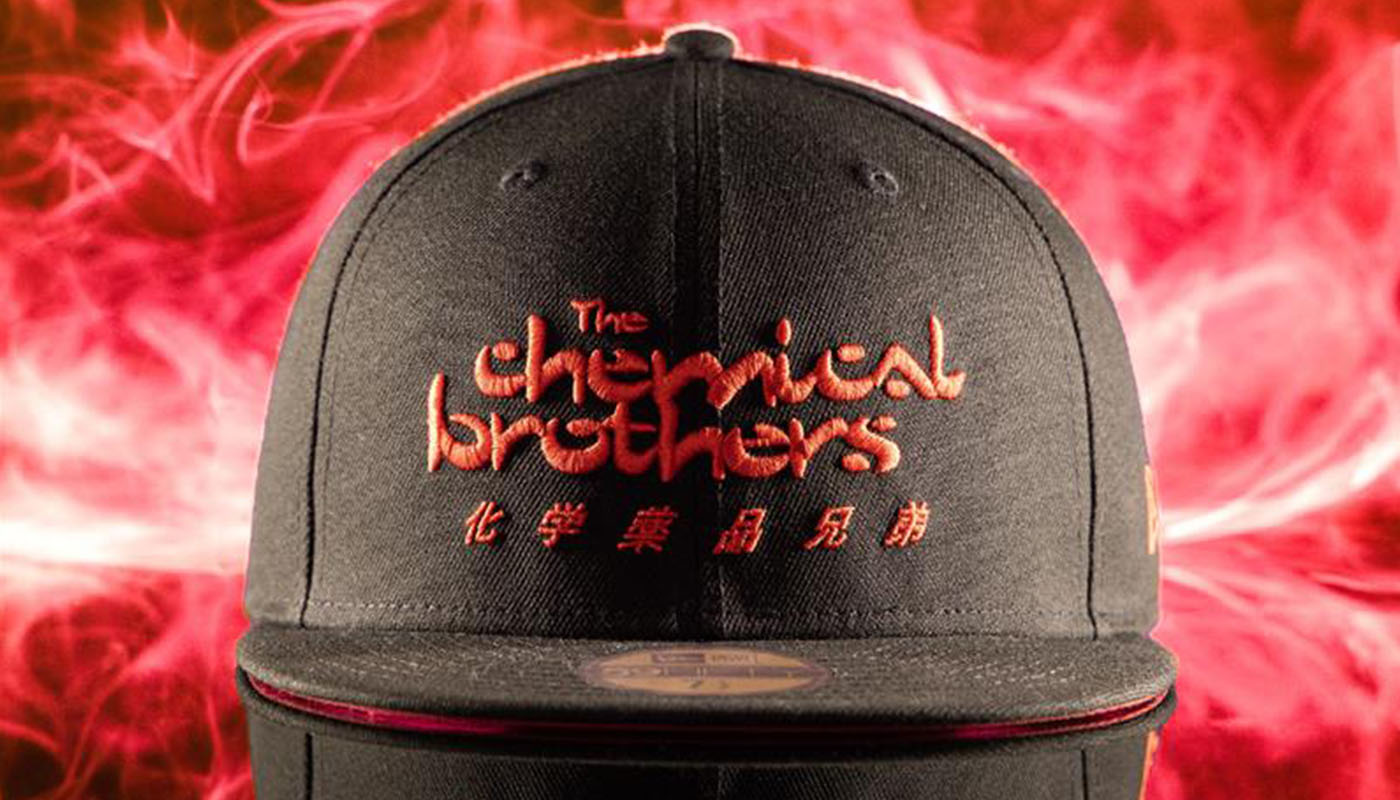 Novelbright コラボキャップ　非売品 来日目前！ ケミカル・ブラザーズとニューエラのコラボのヘッドギアと