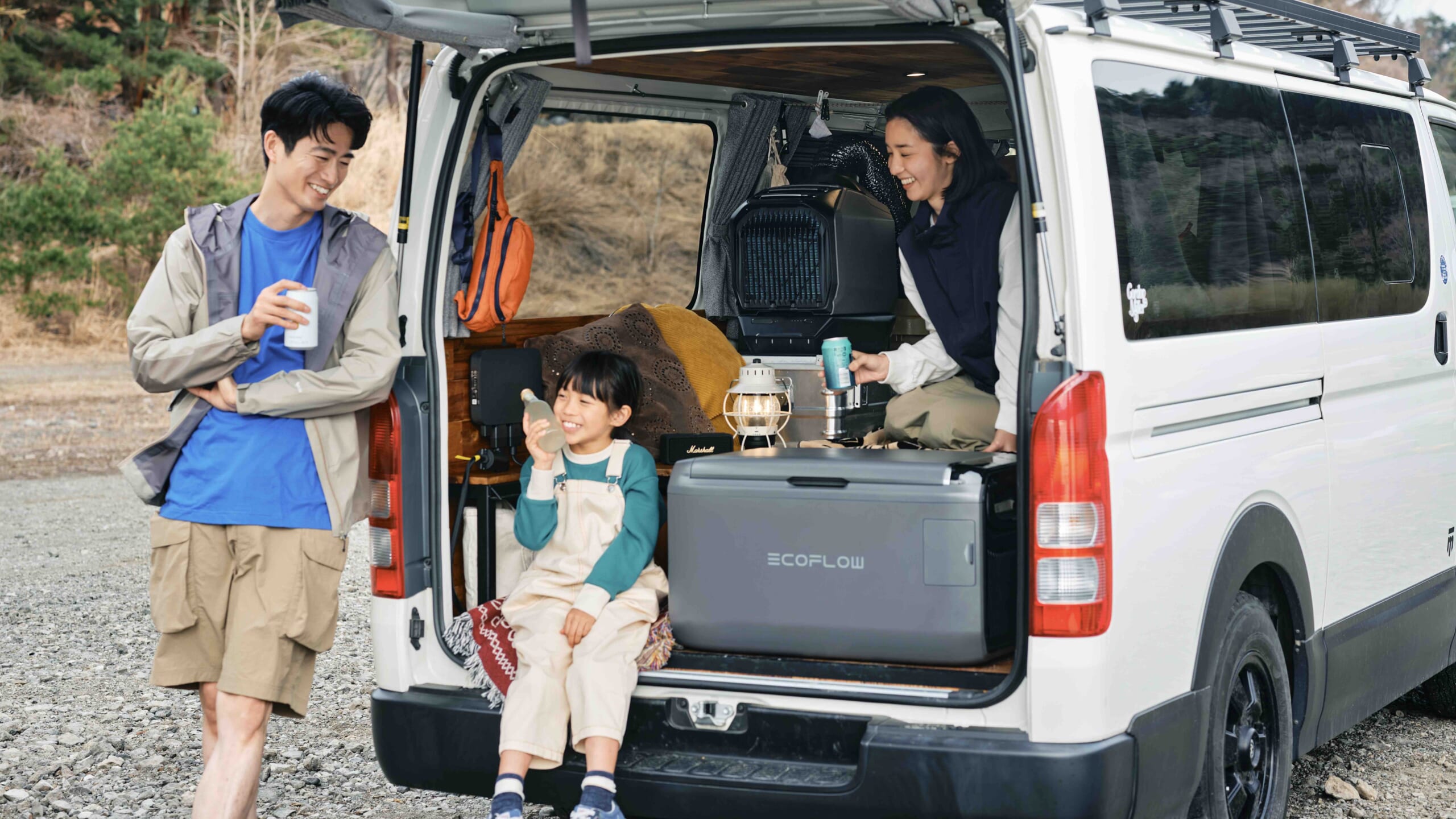 ポータブルサイズのエアコンと冷蔵庫がエコフローより発売。機能充実で