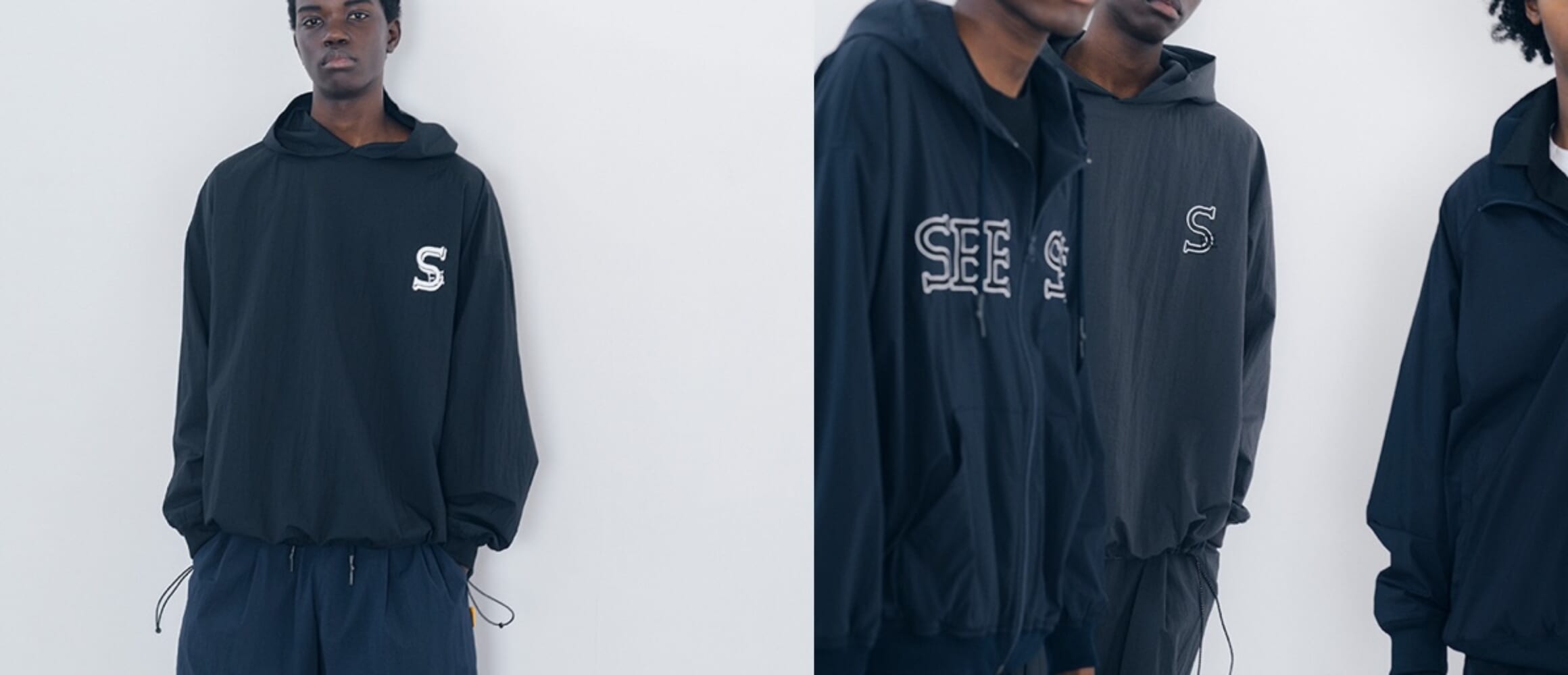 ホームウエアブランド「SEE SEE」のミニマルなナイロンコレクションが