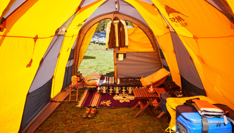 ハブの室内はインナーなしのため、レイアウトが自由なのも嬉しい。