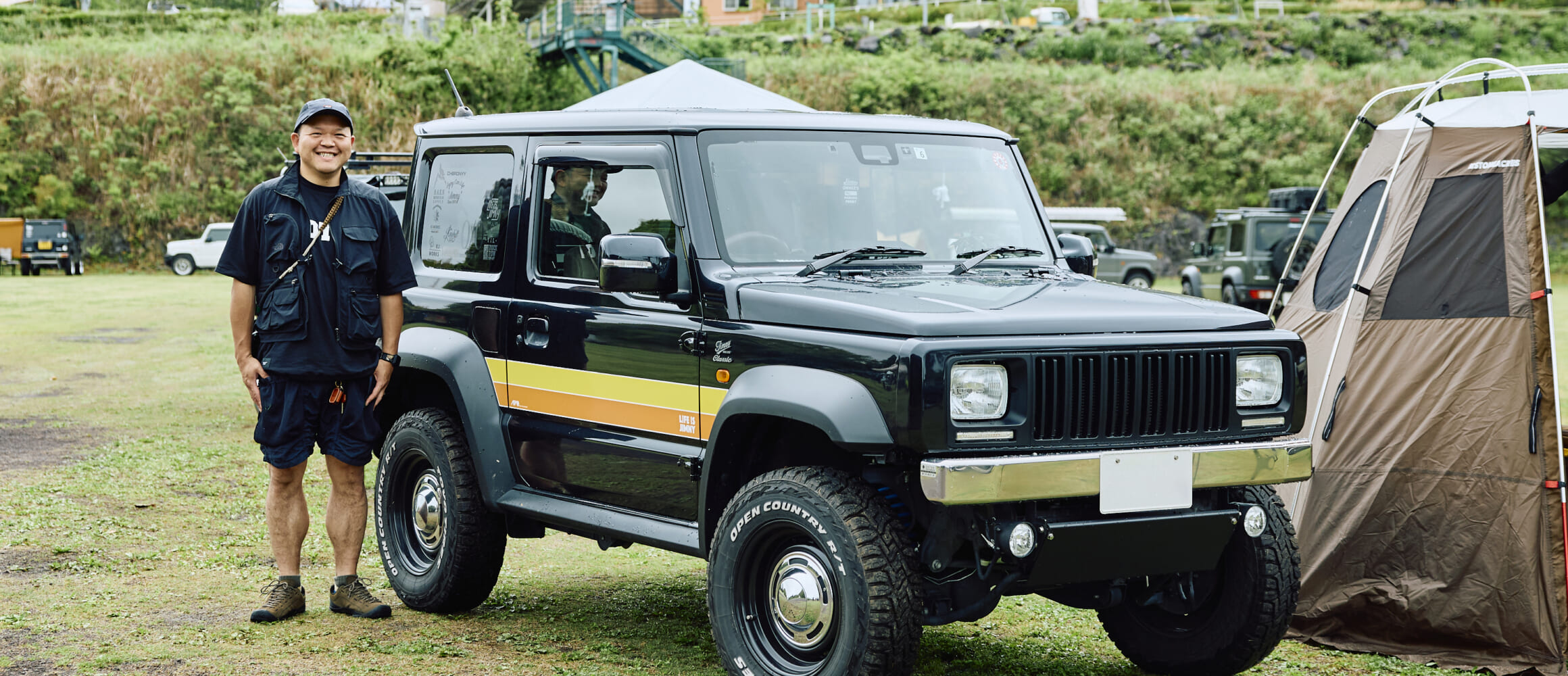 22 JIMNY JB74】パワー重視のシエラながら、レトロスタイルな仕上がり