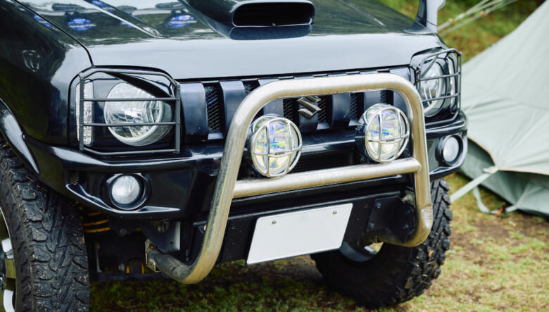 【’11 JIMNY JB23】リフトアップ＆ワイド化で、イカつい3代目カスタム完成！