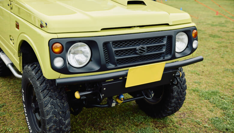 【’95 JIMNY JA12E】2代目ジムニーの最終型は、唯一無二のカラーが◎。