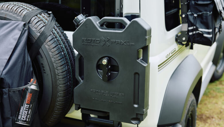 【’24 JIMNY JB74】オンロード＆キャンプの、ライトアウトドア仕様。