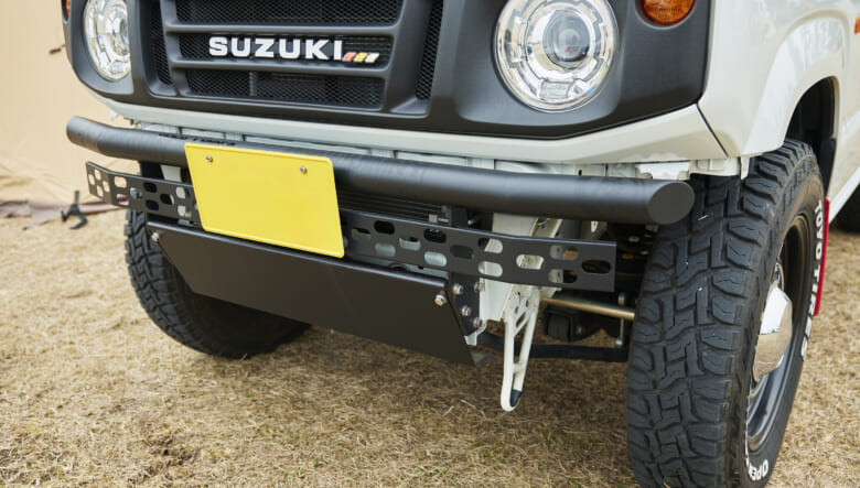 【’22 JIMNY JB64】JA22をオマージュした、レトロなフェイスが好み。