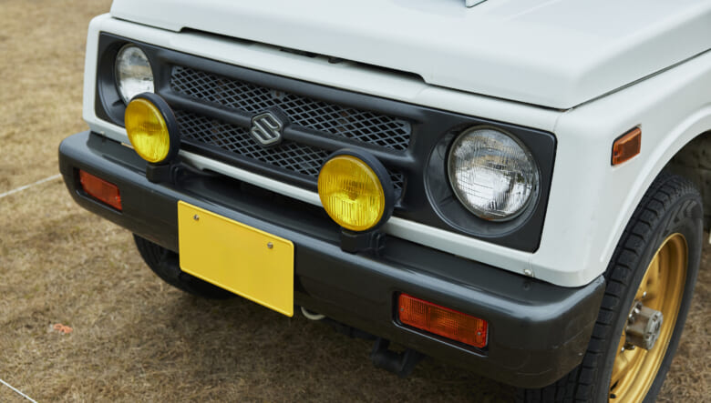 【’’91 JIMNY JA11V】あくまで純正にこだわった、珍しいハイルーフ仕様。
