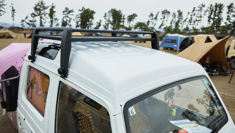 【’’91 JIMNY JA11V】あくまで純正にこだわった、珍しいハイルーフ仕様。