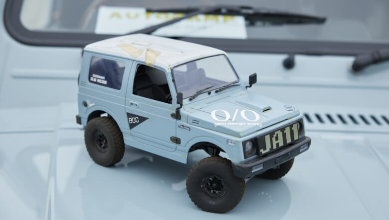【’95 JIMNY JA11】随所に仕込むシルバーで、クラシックな仕上がりに。