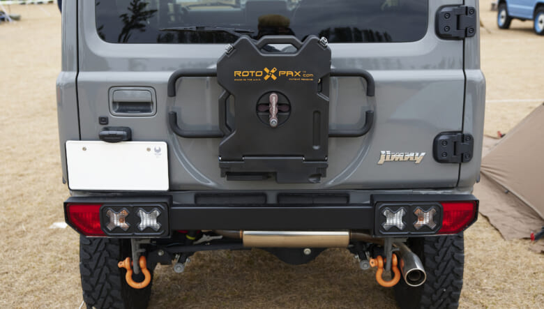 【’23 JIMNY JB64】サイドも正面もぬかりなし！細部パーツにこだわりあり。