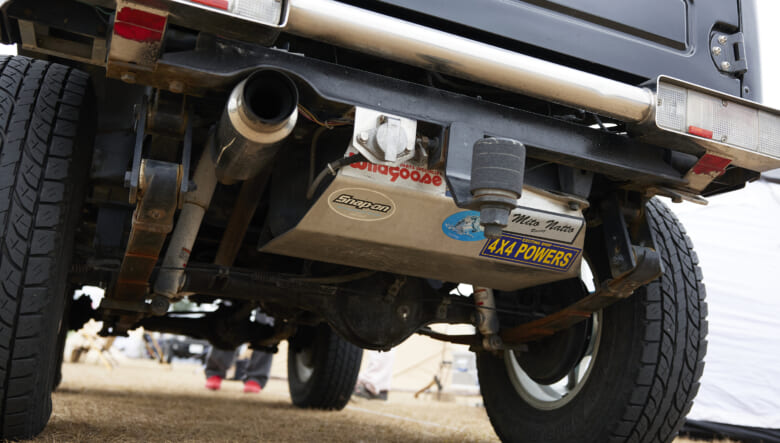 【’92 JIMNY JA11】父親と合作した愛車は、イカついウイングが主役。