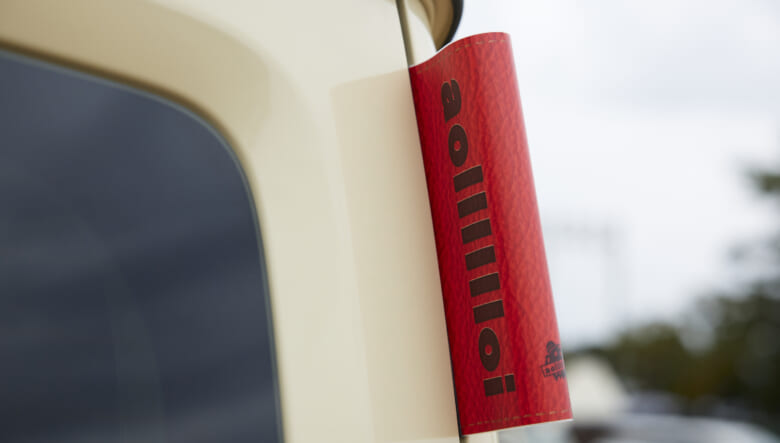 【’19 JIMNY JB64】シンプルなフロントが、迫力ある足元を強調!!