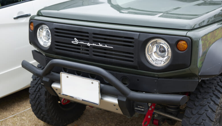 【’18 JIMNY SIERRA JB74】リノ入りカモフラ柄で、マイルドアドベンチャー。