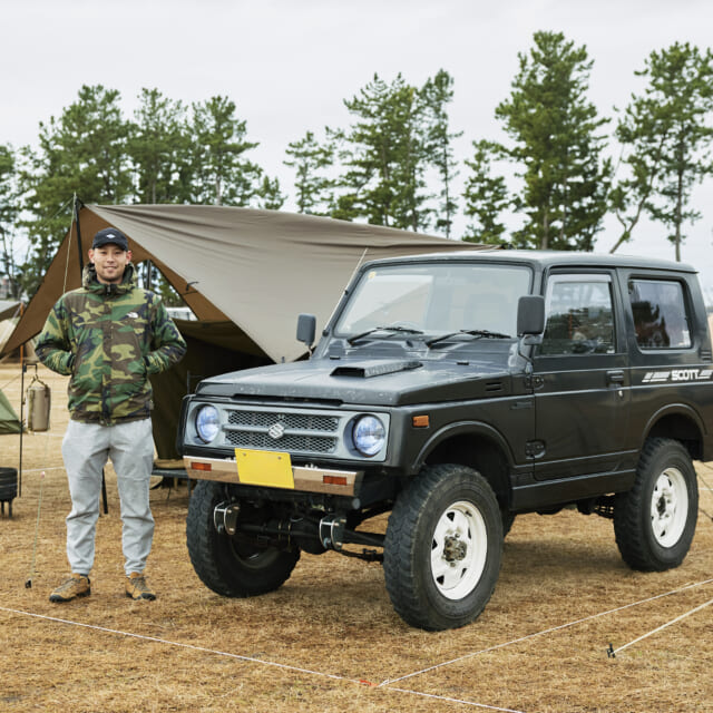 93 JIMNY JA11】やれた塗装が雰囲気あり。特別仕様の貴重なモデル