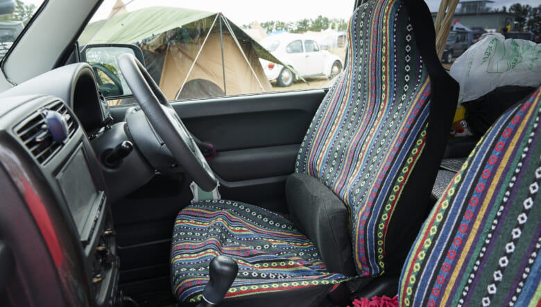 【’11 JIMNY JB23】フル装備の上位モデルを、走りも楽しめるMT車で。