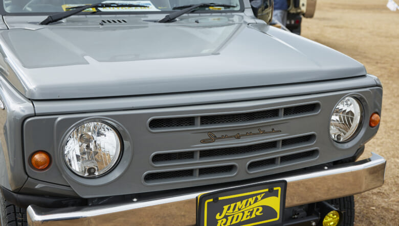 【’22 JIMNY JB64】DIYのステッカーを多用し、USAクラシックを目指す。