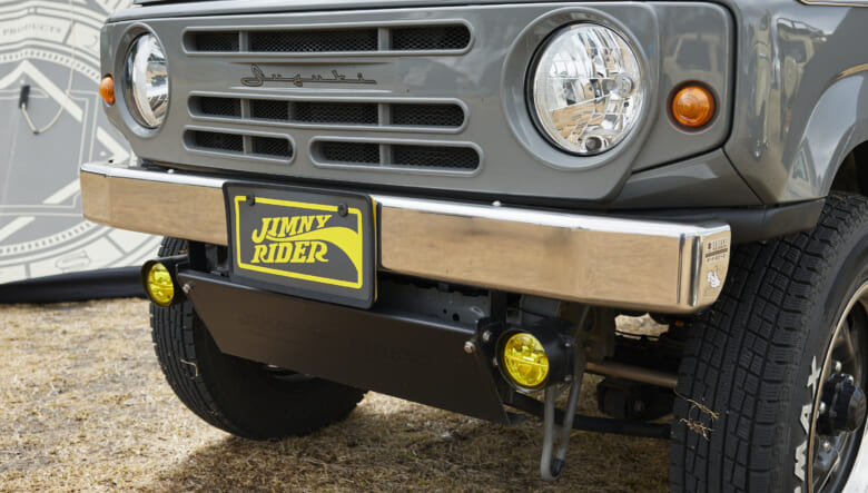 【’22 JIMNY JB64】DIYのステッカーを多用し、USAクラシックを目指す。